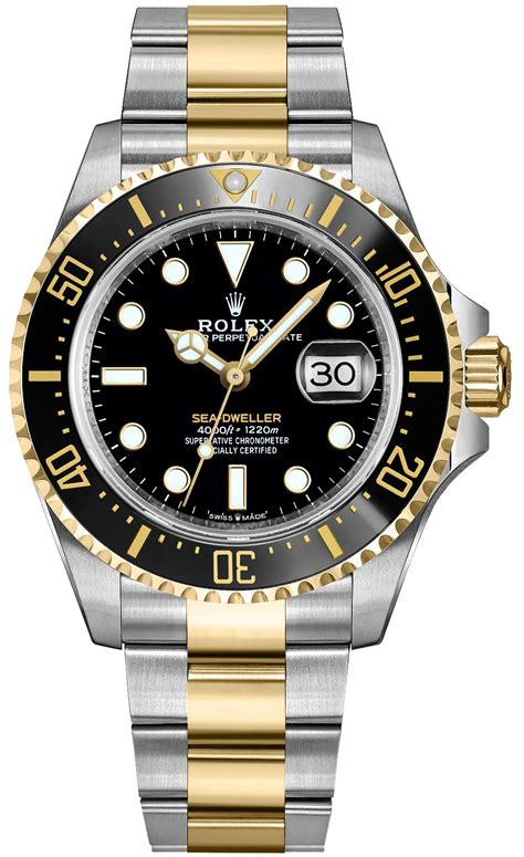 sea dweller rolex oro e acciaioprezzo|rolex diving watches.